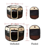 Portable Folding Pet Carrier Tent