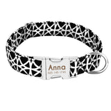 Personalized Dog Collar with Name Plate