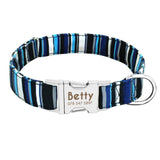 Personalized Dog Collar with Name Plate