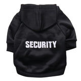 Security Patterns Printed Puppy Hoodie