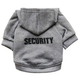 Security Patterns Printed Puppy Hoodie