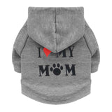 Security Patterns Printed Puppy Hoodie