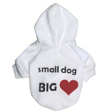 Security Patterns Printed Puppy Hoodie