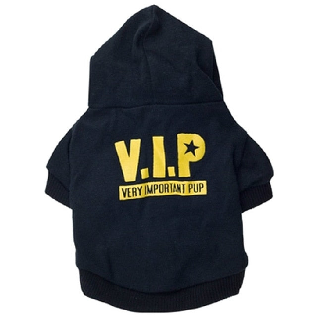Security Patterns Printed Puppy Hoodie