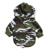 Security Patterns Printed Puppy Hoodie