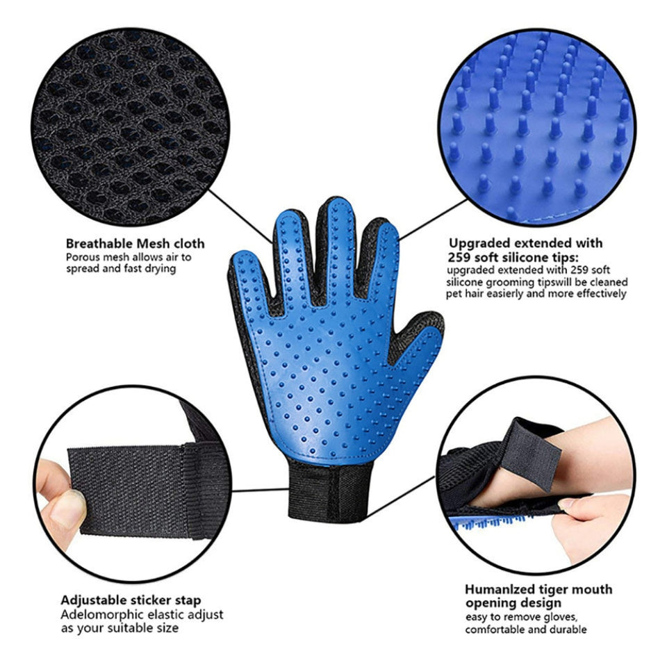 Deshedding Brush Glove